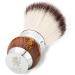 Cambridge Cut Throat Luxury Men's Shaving Brush - Premium Synthetic Silvertip Badger Bristles for Soap, Foam, or Cream - Vegan Friendly Male Grooming Gift - Buy Online on SooperMarket.com