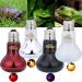 POFET 2pcs Reptile Heating Bulbs Durable Infrared Heat Lamp Warming Light Bulb Red Pet Light for Reptile and Amphibian Lizard Tortoise Spider Snake Chameleon 220-240V(100W) - Buy Online on SooperMarket.com