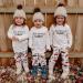 IFFEI Christmas Pyjamas Matching Family Pajamas Set - Xmas Letter Print Tops & Plaid Pants Sleepwear for Women Men Kids Baby Pet - White/Letter - Buy Online on SooperMarket.com
