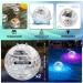 Antyingkai Solar Floating Pool Lights - Waterproof LED Garden & Pond Lighting - 2 Piece Set for Parties & Pools - Buy Online on SooperMarket.com