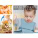 Baby Led Weaning Feeding Supplies - odoe Silicone Baby Feeding Set | Self Eating Utensils, Spoons, Bibs, Plate Kit for Toddlers (Green) - Buy Online on SooperMarket.com