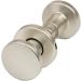 Buy Bigdean 2x Aluminum Door Knob Set - Neusilber Color Includes 4 Rosettes - International Shipping Available - Buy Online on SooperMarket.com