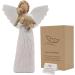 Dog Angel Figurine of Friendship Dog Guardian Angel Dog Memorials Gifts Pet Loss Gifts Passed Away Dog Gifts Remembrance Gifts for Grieving Pet Owners Hand Carved Praying Angel Sculpture