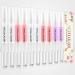 Shelloloh Cuticle Oil for Nails 10Pc Nail Oil Cuticle Set for Nourishing Dry Damaged Cuticles 5 Kinds of Flavor Cuticle Revitalizer Oil Pen with Soft Brush 2