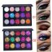 Angoily 15 Eyeshadow Eye Shadow Palettes Makeup Palette Matte 1 count (Pack of 1) As Shown - Buy Online on SooperMarket.com