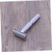 Premium Steel Double Edge Safety Razor for Men - Textured Design Solid Wood Handle Perfect for a Close Shave - 1 Count - Buy Online on SooperMarket.com