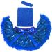 4pcs Crochet Tube Top & Tutu Set for Baby Girls - Royal Blue | Time to Sparkle - Buy Online on SooperMarket.com