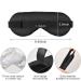 Adjustable Light Blocking Eye Mask for Deep Sleep and Travel - Grey Golden Marble - Buy Online on SooperMarket.com
