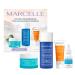 Marcelle Hydractive Holiday Gift Set Hydrating & Energizing Skin Care Routine for All Skin Types Hypoallergenic Fragrance-Free Paraben-Free Cruelty-Free