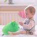 JUNERAIN Super Soft Frog Plush Stuffed Animal 35cm Emerald Green - Adorable Frog Squishy Hugging Pillow Toy for Kids - Cuddly Frog Decoration - Buy Online on SooperMarket.com