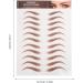 NOLITOY 12 Sheets Eyebrow Stickers Simulation Eyebrows Sticker Eyebrow Tattoos for Eyebrow Grooming - Buy Online on SooperMarket.com