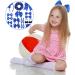 48Pcs Royal Blue Girls School Hair Accessories Kit - Bow Clips, Headband, Ponytail Holder, Elastics Bands, Ribbon Barrettes - Birthday Gift (Rblue) - Buy Online on SooperMarket.com