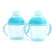 Primo Passi Soft Spout Sippy Cup 5 oz 2-Pack - Blue | Ideal for 4 Months+ | BPA-Free - Buy Online on SooperMarket.com