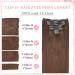 Vlasy Copper Brown Clip in Hair Extensions 14 Inch - Seamless Natural Human Hair Weft Extensions for Women - Buy Online on SooperMarket.com