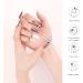 DANNI & TONI 28 Semi Cured Nail Wraps | Soft Self-Adhesive Gel Stickers | Salon-Quality Manicure Set - Buy Online on SooperMarket.com