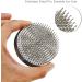JUSTDOLIFE Stainless Floral Frog Vase - Round Metal Flower Arranger Pin Holder | 3 Pack Silver Flower Frogs for DIY Flower Craft - Buy Online on SooperMarket.com