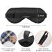 Haskirky Light Blocking Eye Mask for Men and Women - Breathable & Adjustable for Travel, Yoga, Meditation - Deep Sleep Mask - Navy Plaid - Buy Online on SooperMarket.com