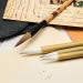 11 Pcs Chinese Calligraphy Brushes Set with Bamboo Holder - Japanese Style Sumi Painting Brushes for Kanji Art - Buy Online on SooperMarket.com