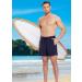 BALEAF Men's 5 Inch Swim Trunks with Compression Liner, Quick Dry 2-in-1 Shorts, Large - Dark Blue - Buy Online on SooperMarket.com