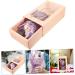 Angoily Rose Gift Box Decorative Soap Flower Birthday Bouquet Flower Bouquet Soap Flower for Women Soap Rose Bouquet The Gift Gifts Artificial Purple Miss Decorate 27X16CM Purple - Buy Online on SooperMarket.com