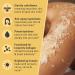 Turmeric Exfoliating Body Scrub with Collagen and Coconut Oil | Gently Exfoliate Face & Body | Moisturizing SkinCare by M3 Naturals - Buy Online on SooperMarket.com