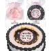 Cakeshop Taylor Swift Burn Away Edible Cake Topper Pack | 1 x Icing sheet & 1 x Wafer Sheet | Taylor Swift Era Birthday Theme | Personalise With Your Custom Name & Text | Choose Shapes & Sizes Prime