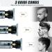 Ten-Tatent Professional Hair Clippers for Men - Cordless Beard Trimmer with T-Blade, Precision Cutting and Zero Gapped Grooming Kit in Grey - Buy Online on SooperMarket.com