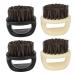 4 Pieces Ankle Must Cuttarbar Hair Shaving Brush Set for Men | Soft Bristles & Handle | Hairdressing Salon & Home Use Accessories - Buy Online on SooperMarket.com