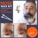 Nose Wax Kit Nose Wax 100g for Men & Women Nose Hair Removal Wax Hair Wax with 20 Applicators 10 Containers Nose Wax Quick Easy Nose Hair Wax Kit (10-20 Times Usage) - Buy Online on SooperMarket.com
