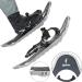 ALPIDEX Snowshoes for Men & Women Aluminum Frame Size 38+ Up to 130 kg Includes Carrying Bag Durable Grey Design - Buy Online on SooperMarket.com