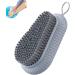 FACYNDE Needle Cleaning Brush - Stylish Fingernail Peeling Brush with Loop for Effective Nail Care - Unisex Pedicure Tool in Gray - Buy Online on SooperMarket.com