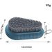 Facynde Nail Brushes for Cleaning | Multi-Purpose Hand & Nail Cleaning Brush for Manicure | Dark Blue Nail Cleaning Tool - Buy Online on SooperMarket.com