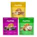 Mini Peanut Butter Bars Variety Pack – Vegan, High Protein, Low Sugar, Low Calorie, All Natural, Gluten Free – Crunchy Plant Based Snack – 3 Bags with 10 Individually Wrapped Pieces Variety - 3 Pack