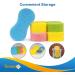 Temede Large Car Wash Sponge Kit - 5 Pack All Purpose Foam Scrubbers for Cleaning Dishes, Tile, Bike, Boat - Easy Grip Sponge for Kitchen, Bathroom & Household - Buy Online on SooperMarket.com