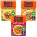 Microwave Rice Bundle With Bens Original Golden Vegetable Microwave Rice 220g Savoury Chicken Microwave Rice 220g and Spicy Mexican Microwave Rice 220g (3 Pack)