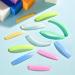 AKOAK 6 Pair Reusable Silicone Eyelash Curling Pads - Soft Colorful Eyelash Lifters in S M L for Perfect Curls - Buy Online on SooperMarket.com
