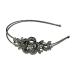 Set of 4 Crystal Flower Headbands - 4 Colors (Jet, Lavender, Rose, Crystal) - Buy Online on SooperMarket.com