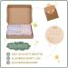 Laferka Baby Gift Set for Boys & Girls - Newborn 100% Cotton Cuddling Cloth Bibs Bite Ring & Wooden Shield - Perfect Birth Gift - Buy Online on SooperMarket.com