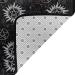 Supernatural Symbols Black Flannel Non-Slip Floor Mat - 63x48 Inches Comfortable & Lint-Free | Ideal for Home & Office - Buy Online on SooperMarket.com