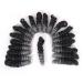 3 Packs Eunice Hair Saniya Curl Ombre Braids - 20 Inch Bouncy Synthetic Crochet Hair (1B Gray) - Free Hook Included - Buy Online on SooperMarket.com