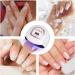 Yurayisen 220W UV LED Nail Lamp for Gel Polish 4 Timers Large Space Gel Curing Lamp Nail Dryer - Buy Online on SooperMarket.com