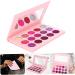 PLAFOPE 15 Eyeshadow Palette Glitter Eyeshadow Colorful Eyeshadow Woman Eyeshadow Compact Purple - Buy Online on SooperMarket.com