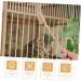 PRETYZOOM 1 Set Bird Cage Cleaning Brush Metal Cleaner Bird Brush Cleaning Bird Cage Accessories Bird Supplies 24X3X2CM As Shown - Buy Online on SooperMarket.com