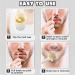 Nose Wax Kit for Men and Women - 100g Nose Hair Removal Wax with Safe Tip Applicator and Moustache Stencils - Christmas Gift Set in White - Buy Online on SooperMarket.com