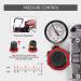 VIVOHOME 110-120V Professional Airbrushing Paint System with Compressor and 3 Kits - Black - Buy Online on SooperMarket.com