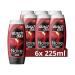 Duschdas 3-in-1 shower gel & shampoo noire shower bath with Fresh-Energy fragrance formula ensures a refreshing start in the day 6x 225 ml aloe vera 225 ml (6 Pack)
