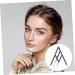 Anneome 1pc Second Generation Scale Calipers Eyebrow Measuring Rulers Makeup Set Stainless Steel 25x5x0.6cm Black - Buy Online on SooperMarket.com