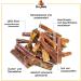 Hey Pets Puppy Sticks - Natural Grain-Free Chewing Bones for Small Dogs & Puppies | 100% Premium Cattle | 500g Dental Care Treats | International Shipping - Buy Online on SooperMarket.com