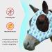 Harrison Howard Fly Mask for Horses - XL Extra-Full Comfortable & UV Protection Light Blue (Nature Aztec) - Best ECommerce Shipping Worldwide - Buy Online on SooperMarket.com