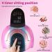 268W UV LED Nail Lamp for Gel Polish | 4 Timer Settings | Professional Manicure Nail Dryer with Auto Sensor - Buy Online on SooperMarket.com